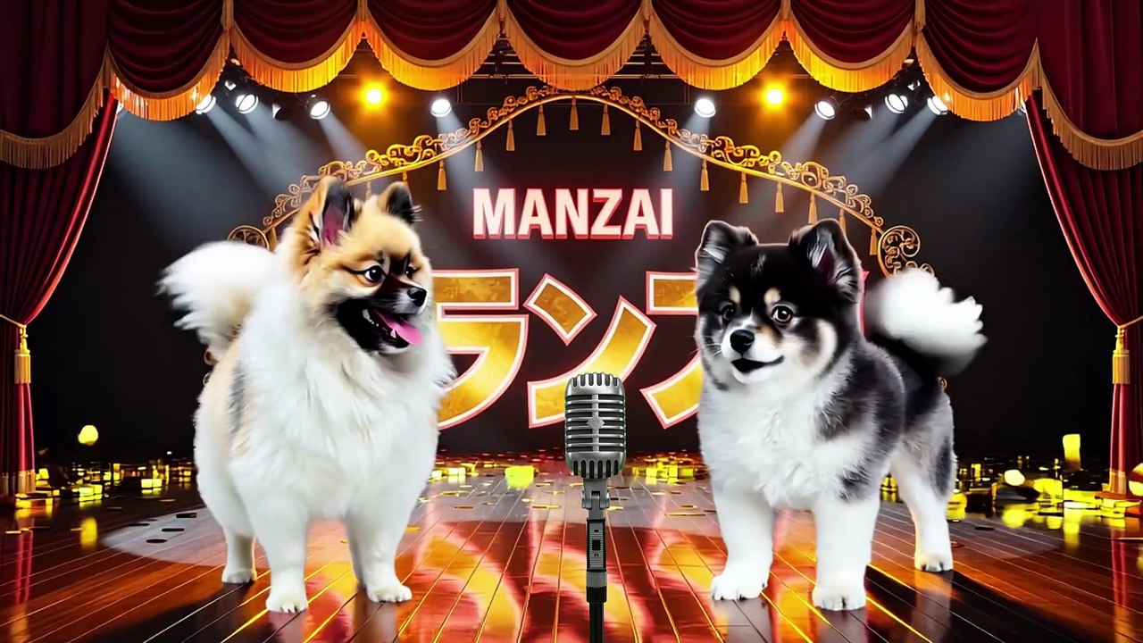 【犬好き必見】散歩の主導権は誰が握る？AI漫才犬「うた銀」のリアルすぎる掛け合いが面白い！001 [A must-see for dog lovers] Who takes the lead on a walk? The AI ​​comedy dog ​​"Utagin"'s realistic banter is hilarious! 001