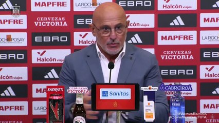 De la Fuente: "Aquí vienen jugadores de la selección"