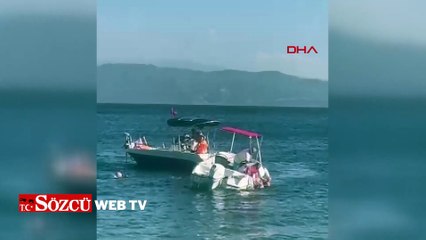 Yalova’da sürat teknesinin çarptığı kadın, ağır yaralandı