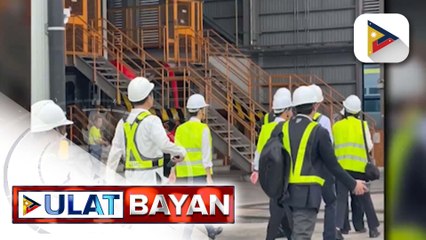 Mga kinatawan ng JICA at Sumitomo Corp., ininspeksyon ang LRT-1 Compound sa Pasay City