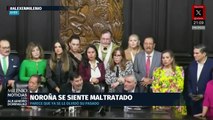 Violencia en el Senado, Noroña solo señala lo que le conviene