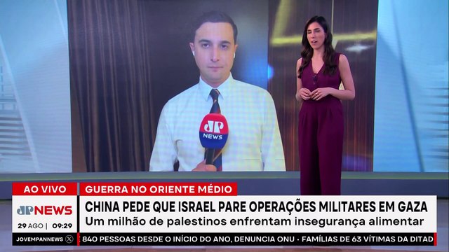 China pede que Israel pare operações militares em Gaza