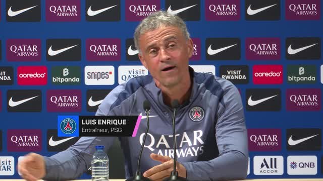 PSG - Luis Enrique : Comme l'an dernier, nous allons perdre des matches en phase de ligue