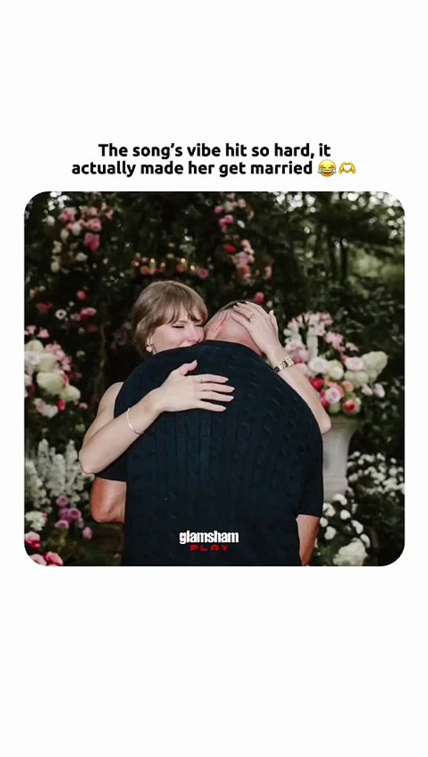⁣The trend went international 😂  #taylorswift #reels #songs #travis #juttimeri #engaged [Taylor swift