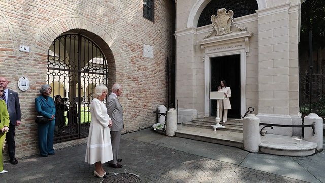 Carlo e Camilla in visita a Ravenna tra la tomba di Dante e Romagna mia