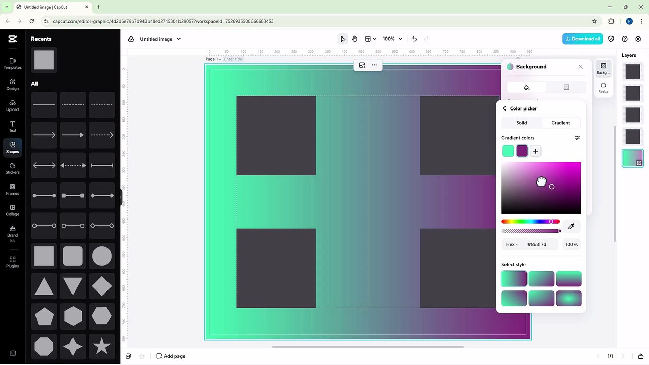 Capcut Web Editor 48 Image Editor Background and Resize
