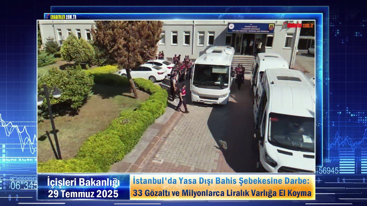 İstanbul'da Yasa Dışı Bahis Şebekesine Darbe: 33 Gözaltı ve Milyonlarca Liralık Varlığa El Koyma