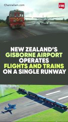 World_s Only Airport Where Trains and Planes Share the Same Runway