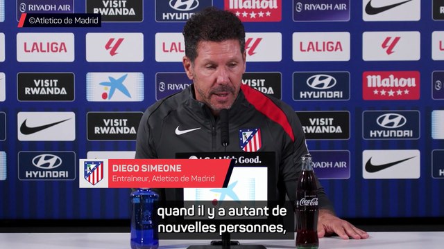 Simeone : Il y a des points à améliorer