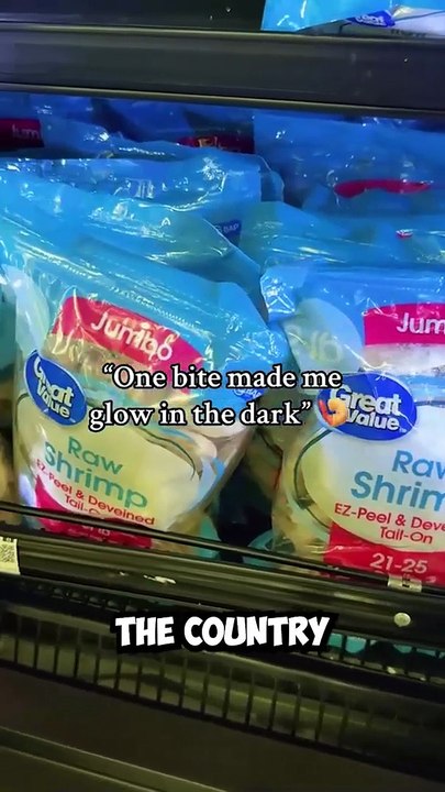 Radioactive Walmart Shrimp Explained