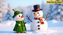 I am a Little Snowman _ Nursery Rhymes For Kids Song