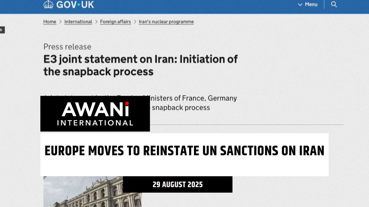 Europe moves to reinstate UN sanctions on Iran