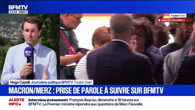 Emmanuel Macron évoque une série de décisions très concrètes avec le chancelier allemand Friedrich Merz