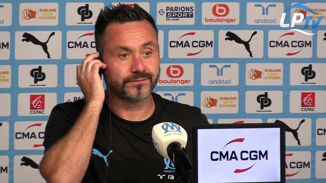 L'intégrale de la conférence de presse de Roberto de Zerbi