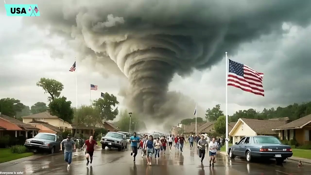 MEGA TORNADO 2025 Texas Destroyed – Short Film