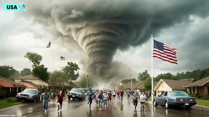 MEGA TORNADO 2025 Texas Destroyed – Short Film