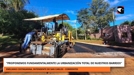 Emiliano Costaganna va por la reelección en San Carlos