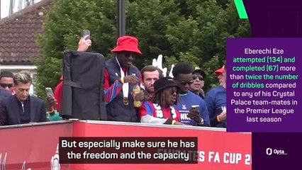 Arteta impressed with Eze's 'special aura'