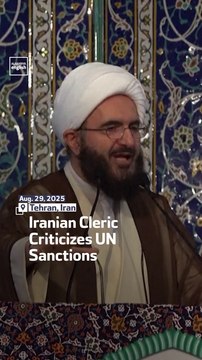 Iranian Cleric Criticizes UN Sanctions