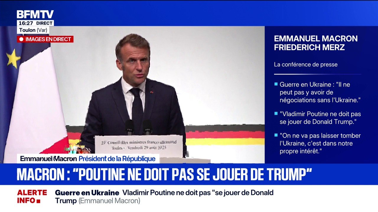 Vote de confiance: François Bayrou a "le sens des responsabilités", assure Emmanuel Macron