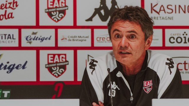 SC Bastia - EAG : le point presse de Sylvain Ripoll