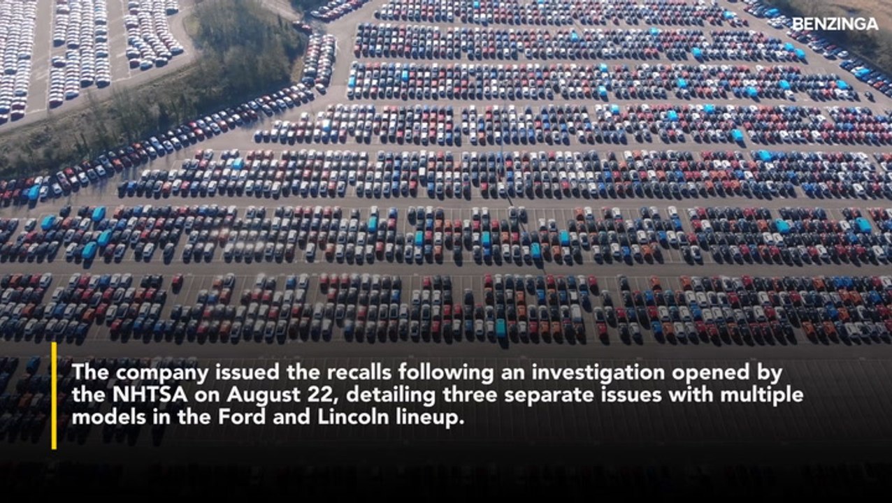 Ford Recall Woes Continue With Over 800,000 Vehicles In US Grappling With Brake, Airbag Or Tail Light Issues