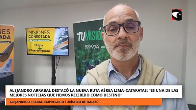 Destacan la nueva ruta aérea Lima Cataratas “es una de las mejores noticias que hemos recibido\