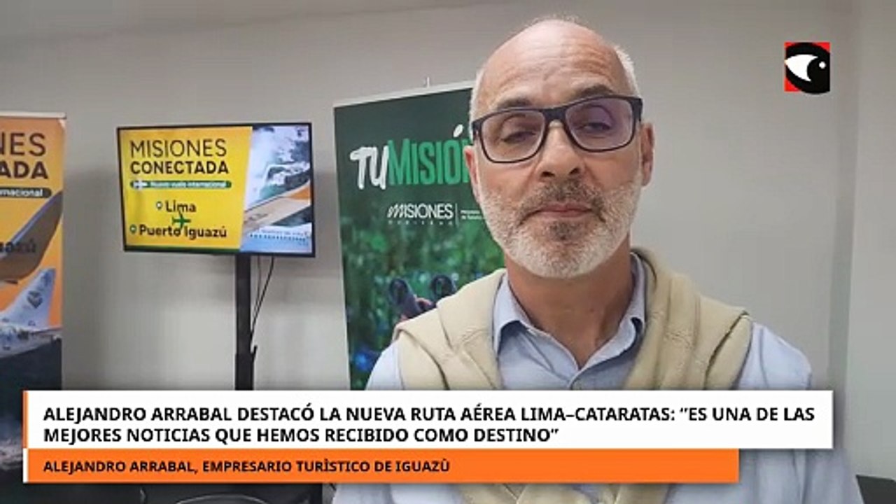 Destacan la nueva ruta aérea Lima Cataratas “es una de las mejores noticias que hemos recibido\"