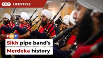 The Sikh pipe band that once played in the Merdeka parade