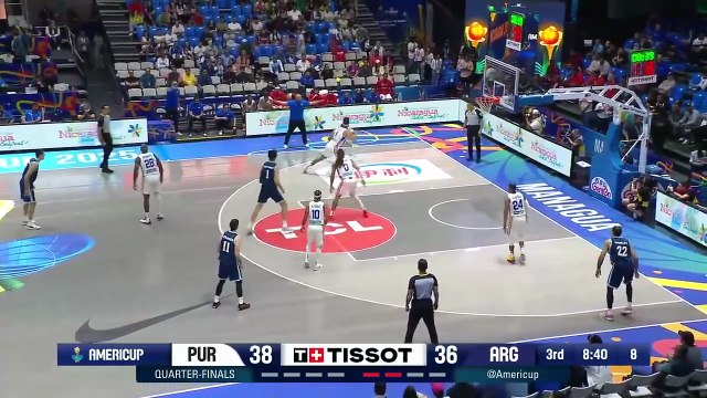Puerto Rico vs Argentina | Resumen | FIBA AmeriCup 2025