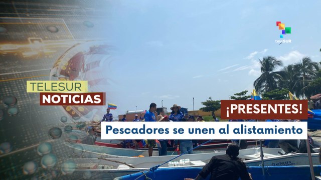 Pescadores venezolanos comprometidos en la defensa de la nación