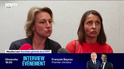 Mobilisation le 18 septembre: "Les calculs de politiciens et les passages en force, ça suffit", dénonce Sophie Binet, secrétaire générale de la CGT