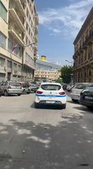 Vetturino fermato dalla polizia municipale a Palermo