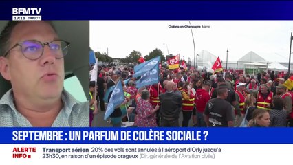 Crise politique: "Il va falloir enclencher une mobilisation d'ampleur dans les entreprises", déclare Ghislain Bride, secrétaire générale de l'Union départementale CGT de la Marne