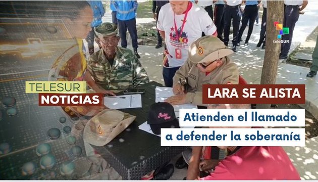 Los larenses se alistan en la Milicia Nacional Bolivariana