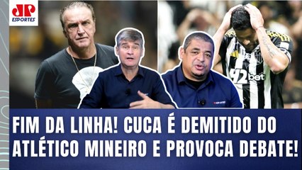 "POR%@! O Cuca FOI DEMITIDO, e A INFORMAÇÃO é que o Atlético Mineiro agora quer..." VEJA DEBATE!