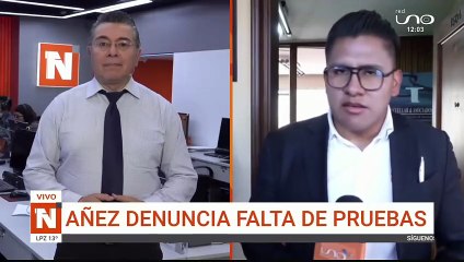 JEANINE ÁÑEZ DENUNCIA FALTA DE PRUEBAS