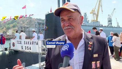 TCG Sakarya ve TCG Hızırreis denizaltılarına yoğun ilgi