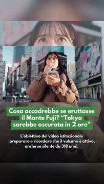 Monte Fuji in eruzione: il video shock che mostra cosa accadrebbe a Tokyo in sole due ore