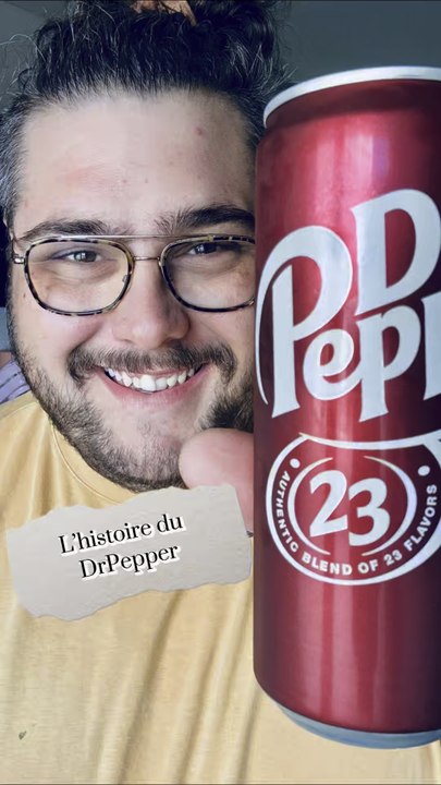 L’histoire du Dr Pepper est quasi la même que pour Coca Cola sauf que la c’est du Dr Pepper..