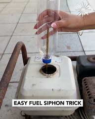 How to siphon fuel safely