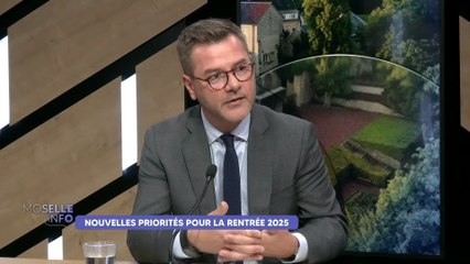 Mickaël Cabbeke, Directeur Académique des Services de l’Éducation Nationale - l’invité de Moselle Info du 29 août 2025