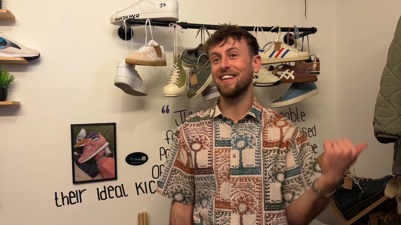 Second-hand heroes: The Manc saving shoes and making sustainable fashion cool again