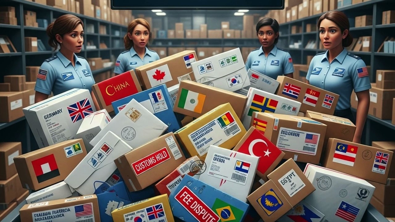 Crise Postale Mondiale et Droits de Douane Américains