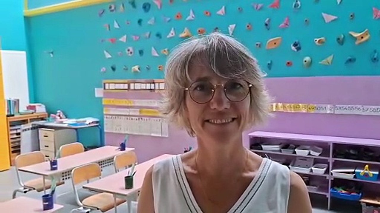 Magali Judan, directrice de l'école de Marsanne