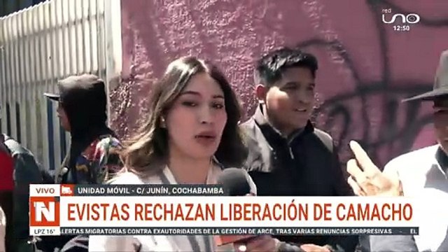 Sectores 'evistas' rechazan liberación de Camacho y advierten con movilizaciones