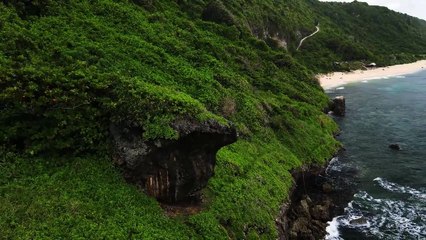 Drone Footage of a Beach - 4K