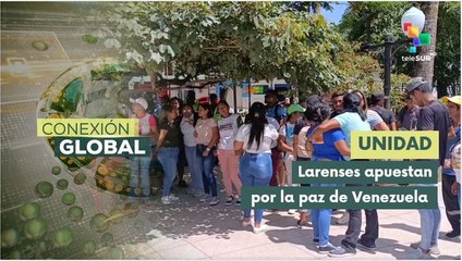 Pueblo larense rechaza las amenazas imperiales de EE.UU.