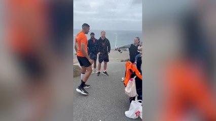 Gravesend man runs the length of England to fundraise for his late mother's hospice charity