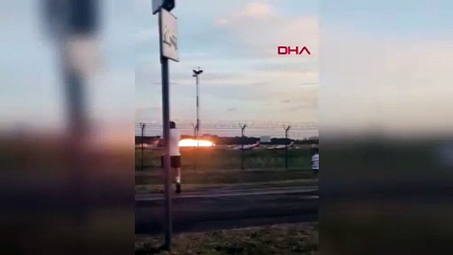 Gösteri sırasında böyle çakıldı: F16 savaş uçağı düştü!